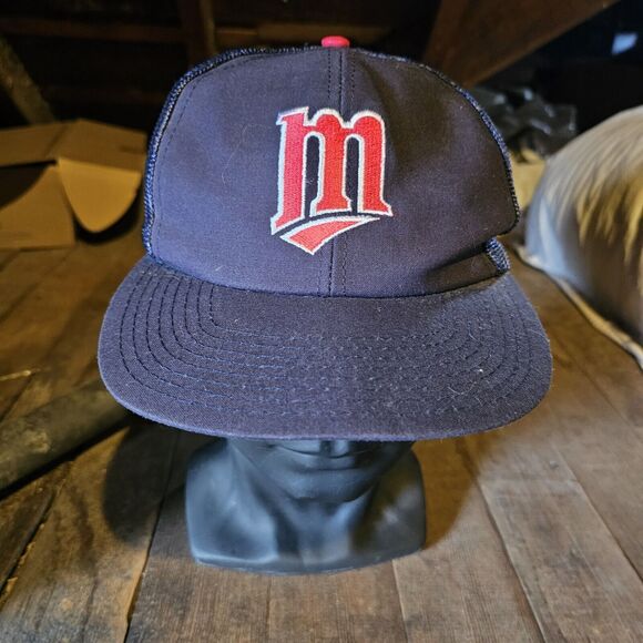 Vintage 90s Minnesota Twins MLB baseball snapback